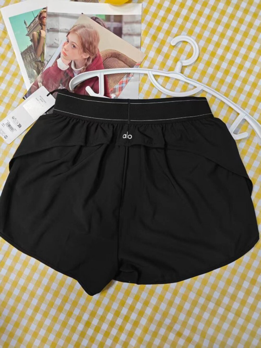 New with tags π·οΈ ALO Match Point Short | Black Tennis Running Shorts - Picture 6 of 8